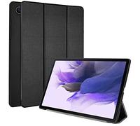 TECHGEAR Funda Smart Ligero para el Samsung Galaxy Tab A8 10.5" 2022 (SM-X200 / SM-X205) - Carcasa Delgada con Soporte Plegable y Protección Angular Adicional - Negro