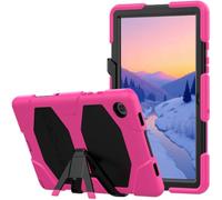 TECHGEAR G-Shock Funda Compatible con Samsung Galaxy Tab A7 10.4" 2022/2020 (SM-T500, T503, T505, T509) Funda Protectora Prueba de Choques con Soporte - Niños Escuelas Constructores Trabajadores
