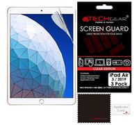 TECHGEAR - Juego de 3 Protectores de Pantalla para iPad Air (2019) de 10,5 Pulgadas (compatibles con iPad Air 3 de 10,5 Pulgadas)