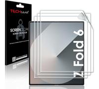 TECHGEAR Paquete de 3 protectores de pantalla interiores para Samsung Galaxy Z Fold 6 [edición de capa de pantalla] [fácil ajuste] [plegable amigable] [cobertura completa de la pantalla] [alta