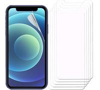 TECHGEAR [Paquete de 5] Protector de pantalla Clear Lcd con paño de limpieza y tarjeta de aplicación Compatible con iPhone 11 de Apple iPhone XR (6.1 ")