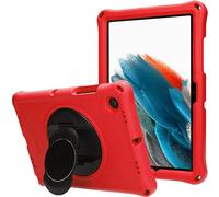 TECHGEAR Parachoques Funda se Adapta a Samsung Galaxy Tab A8 10.5" 2022 (SM-X200 / X205) Antideslizante a Prueba de Golpes de Silicona Suave Funda + Pantalla con Soporte Giratorio - Funda Niños