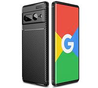 TECHGEAR Pixel 7 Pro - Funda CarbonFlex - Flexible, Suave, a Prueba de Golpes, con Efecto de Fibra de Carbono, diseñada para Google Pixel 7 Pro