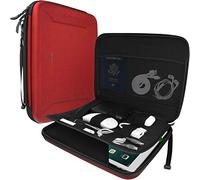 Techgear Portfolio Organiiser - Funda Protectora para Tablet con Cremallera Resistente y transportable para iPad Pro 12.9 1st, 2nd, 3rd, 4th Generations, Surface Pro X 7 6 5 4, Samsung Tab S7+