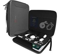 Techgear Portfolio Organiiser - Funda Protectora para Tablet con Cremallera Resistente y transportable para iPad Pro 12.9 1st, 2nd, 3rd, 4th Generations, Surface Pro X 7 6 5 4, Samsung Tab S7+