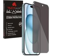 TECHGEAR Protector de pantalla antiespía para iPhone 16 Plus/iPhone 15 Plus - Filtro de privacidad Edición de vidrio templado genuino Protector de pantalla para iPhone 15 Plus y iPhone 16 Plus de 6.7