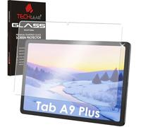 TECHGEAR Protector de pantalla de vidrio templado antirreflejos para Galaxy Tab A9 Plus de 11 pulgadas 2023, dureza 9H, resistente a los arañazos, sin burbujas, hecho para Samsung Galaxy Tab A9 Plus