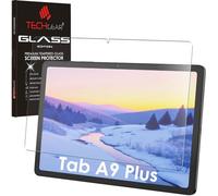 TECHGEAR Protector de pantalla de vidrio templado para Galaxy Tab A9 Plus de 11 pulgadas (SM-X210 / SM-X215) [dureza 9H] [claridad HD] [resistente a los arañazos] [sin burbujas] hecho para Samsung