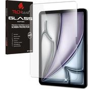 TECHGEAR Protector de pantalla de vidrio templado para iPad Air de 13 pulgadas 2024, dureza 9H, claridad HD, resistente a los arañazos, sin burbujas, hecho para Apple iPad Air de 13 pulgadas (M2)