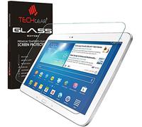 TECHGEAR Protector de pantalla para Galaxy Tab 3 de 10.1 pulgadas (GT-P5200 Series) - Glass Edition - Protector de pantalla de vidrio templado genuino compatible con Samsung Galaxy Tab 3 de 10.1 pulgadas