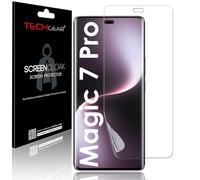 TECHGEAR Protector de pantalla para Honor Magic 7 Pro 5G [Screen Cloak Edition] [Huella digital en pantalla] [Compatible con fundas] [Fácil ajuste] [Sin burbujas] [Cobertura de pantalla completa]