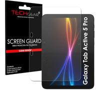 TECHGEAR Protector de pantalla para Samsung Galaxy Tab Active 5 Pro 25.7 cm (SM-X350 / SM-X356), protector de película [HD transparente] [resistente a los arañazos] [transparencia HD] [compatible con