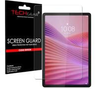 TECHGEAR Protector de pantalla Ultra Clear para Lenovo Tab 25.7 cm 2025 TB311 / TB311FU / TB311XU con paño de limpieza y tarjeta de aplicación