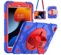 TECHGEAR SUPE - Funda para Apple iPad de 9.7 pulgadas, resistente, resistente, con soporte, correa de mano y hombro, escuela, viajes, entretenimiento en casa