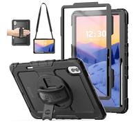 TECHGEAR UTILITY - Funda para Samsung Galaxy Tab S11 Ultra de 14.6 pulgadas (X930 / X936), resistente y resistente, a prueba de golpes, con soporte S-Pen, soporte de 360 grados, correa de mano