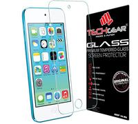 TECHGEAR Vidrio Compatible con iPod Touch 6 & iPod Touch 5 - Auténtica Protector de Pantalla Vidro Templado para Apple iPod Touch 6 e iPod Touch 4