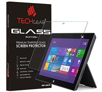 TECHGEAR Vidrio Compatible con Microsoft Surface 2, Pro 2 (Pulgada 10.6") - Auténtica Protector de Pantalla Vidro Templado [Borde 2.5D] [Dureza 9H] [Resistente a los arañazos] [Sin Burbuja]