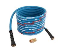 TECHKAR Lavadora de Alta Presión Manguera - Karcher Reemplazo de Manguera de Extensión - 400bar DN8 Profesional M22x1.5 Manguera de Alta Presión para Kärcher HD HDS - Azul - Manguera de 30 m