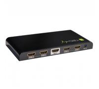techly 1 x 4 HDMI Splitter 4K x 2K Video-Audio Splitter 4 x HDMI Computadora de escritorio
