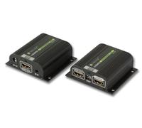 Techly IDATA EXT-E70POED Extensor HDMI 1.4 1080p60Hz hasta 40m a través de Cat6 con IR PoC