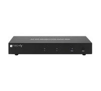 Techly 101928 - interruptor kvm de 2 puertos displayport1.2 para monit