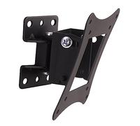 Techly 106602 Soporte de Pared con 1 articulación inclinable para TV de 13 - 30 Pulgadas, Negro y Negro