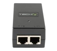 Techly 108422 - Inyector PoE (10/100 Mbps, Color Negro