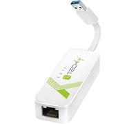 TECHLY 109740 Adaptador Convertidor USB 3.0 Ethernet Gigabit RJ45 LAN Blanco