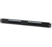 Techly - 16 x rj45 Cat.6 Panel de parcheo - bahía de Entrada (ieee 802.3,ieee 802.3ab,ieee 802.3u, 10base-t/100base-tx/1000base-t, Fast ethernet,gigabit ethernet, 1000 mbit/s, rj45, Oro)