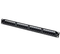Techly 24 x RJ45 Cat.6 Bahías de conexión (IEEE 802.3,IEEE 802.3ab,IEEE 802.3u, 10Base-T/100Base-TX/1000Base-T, Fast Ethernet, Gigabit Ethernet, 1000 Mbit/s, RJ45, or)