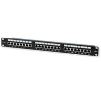 Techly - 24 x rj45 Cat.6 Panel de parcheo - bahía de Entrada (ieee 802.3,ieee 802.3ab,ieee 802.3u, 10base-t/100base-tx/1000base-t, Fast ethernet,gigabit ethernet, 1000 mbit/s, rj45, Oro)