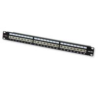 Techly - 24 x rj45 cat.6a panel de parcheo - bahía de entrada (ieee 802.3,ieee 802.3ab,ieee 802.3an,ieee 802.3u, 10base-t/100base-tx/1000base-t, 10 gigabit ethernet, fast ethernet, gigabit ethernet, 10000 mbit/s, rj45, stp cat.6a)
