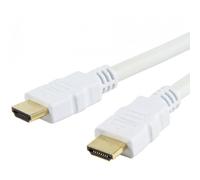 Techly 3.0m hdmi m/m cable hdmi 3 m hdmi tipo a (estándar) blanco