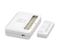 Techly 363333 - Luz LED magnética adhesiva para muebles y cajones, color blanco