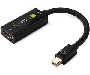 Techly 364170 Adaptador Mini DisplayPort (Thunderbolt) 1.4 / HDMI 8K Blanco