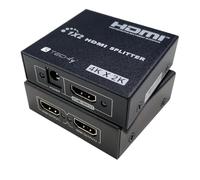 TECHLY 365818 - Divisor HDMI 4K UHD 3D de 2 vías Negro