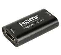 TECHLY 366808 Repeater HDMI 2.0 4K @ 60Hz 3D HDCP hasta 40 m Negro