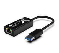 TECHLY 367041 Adaptador de red Gigabit USB tipo A SuperSpeed Negro