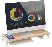 TECHLY 368352 Soporte para Monitor Universal y Ergonómico Beige