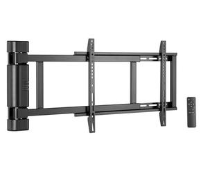 Techly 368697 Soporte TV basculante motorizado de pared para TV de 32 a 75 pulgadas, negro