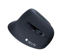 Techly 369205 Ratón vertical óptico 3200dpi ergonómico inalámbrico negro