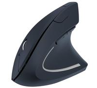 Techly 369212 Ratón vertical óptico 1600dpi ergonómico inalámbrico negro