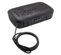 Techly 369502 - Caja fuerte portátil con combinación de seguridad, color negro