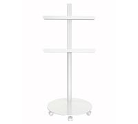 Techly 369564 Soporte de suelo Trolley TV LCD/LED/Plasma 32-70" Blanco Blanco