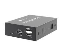 Techly 369755 Receptor HDMI KVM Extender Over Ethernet 1080p @ 60Hz 150m Negro