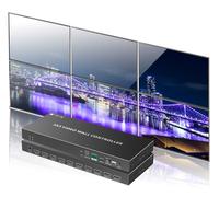 Techly 620409 Controlador para vídeo Wall 3x3 HDMI 9 canales negro