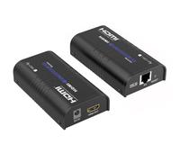 Techly 622786 Receptor adicional para Extender/Splitter HDMI sobre cable Cat.6 1080p @ 60Hz hasta 120 m v5.0 negro