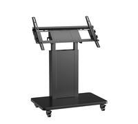 Techly 623011 Trolley de suelo con estante para TV LCD/LED/Plasma 32-70" Negro