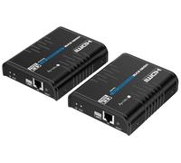 Techly 623356 KVM HDMI 4K @ 60Hz Extender Cable Cat.5/6 Negro Negro