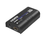 Techly 624704 Receptor HDMI Over IP 4K @ 60Hz Cable Cat.6/6A/7 hasta 120 m Negro